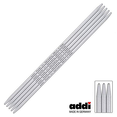 201-7 20cm-N4.0 ADDI knitting needles ADDI 201-7  20 cm-N4.0 Set 5 ...