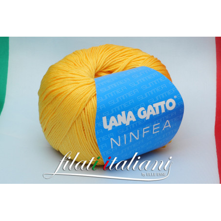 N6539 NINFEA 100% MAKO' COMBED COTTON LANA GATTO Art.N6539 Prod.: L...