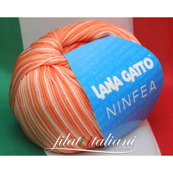 NS6611 NINFEA 100% КОТТОН МАКО ГРЕБЕННОЙ LANA GATTO