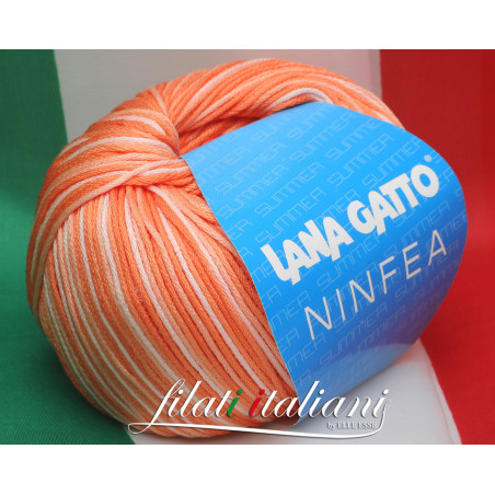 NS6611 NINFEA 100% MAKO' COMBED COTTON LANA GATTO Art.N6539 Prod.: ...