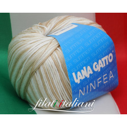 NS6615 NS6615 NINFEA 100% COTONE MAKO' PETTINATO LANA GATTO