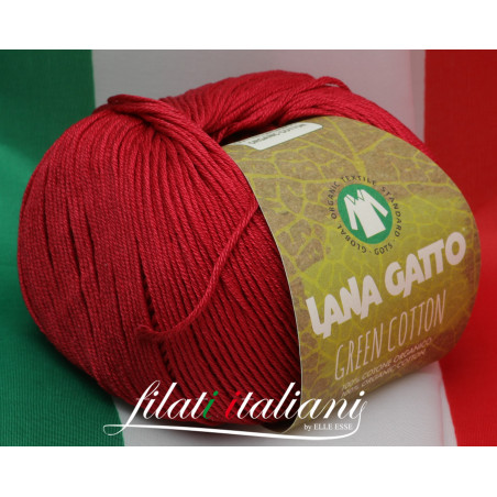 GC7911 GC7911 GREEN COTTON 100% COTONE ORGANICO LANA GATTO