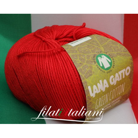 GC7912 GC7912 GREEN COTTON 100% COTONE ORGANICO LANA GATTO