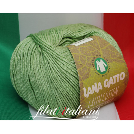 GC7916 GC7916 GREEN COTTON 100% COTONE ORGANICO LANA GATTO