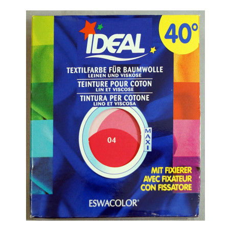 IDEAL Liquid dye MAXI 04 RED Ideal Max Liquid Dyes for Cotton, Line...