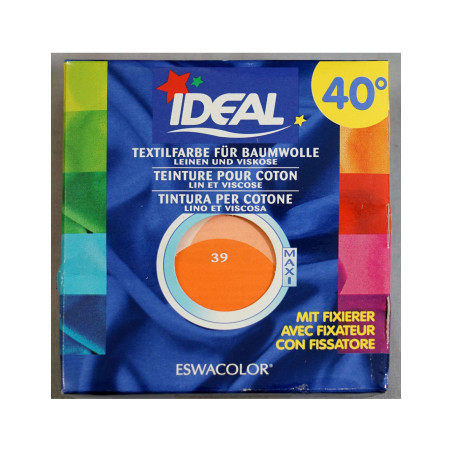 IDEAL Liquid dye MAXI 39 ORANGE Ideal Max Liquid Dyes for Cotton, L...