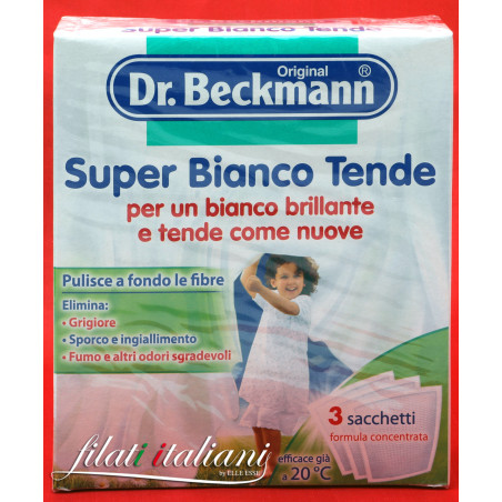 Dr. BECKMANN  Curtain Whitener 3 In-wash sachets Cleans intensively...