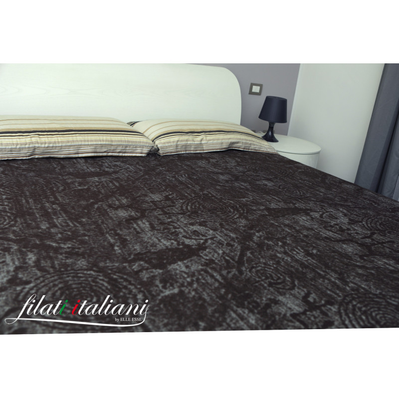 P5006 MARRONE P5006M PLAID LANA DI YAK 100% WY