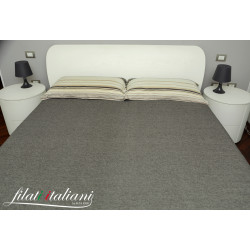 BEIGE-GRIGIO SCURO BG0001 PLAID LANA DI YAK 100% WY 2