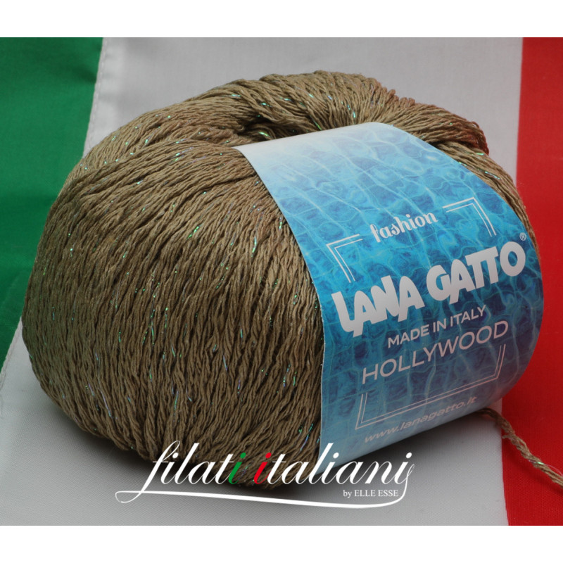 HOLLYWOOD LANA GATTO HO8857 Comp. 48% COTTON - 47% ACRYLIC 3% POLYE...