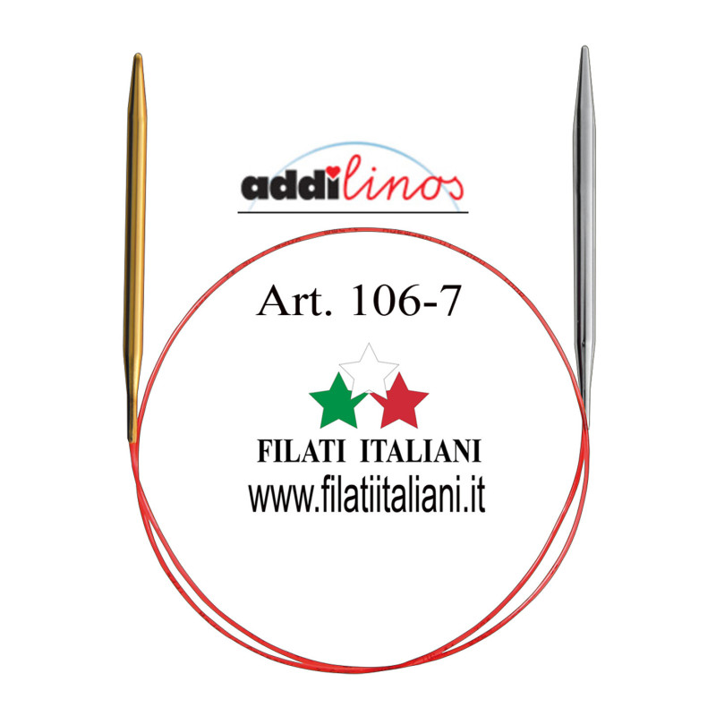 Addilinos – Спицы для кругового вязания | 106-7 60cm/3.5 mm