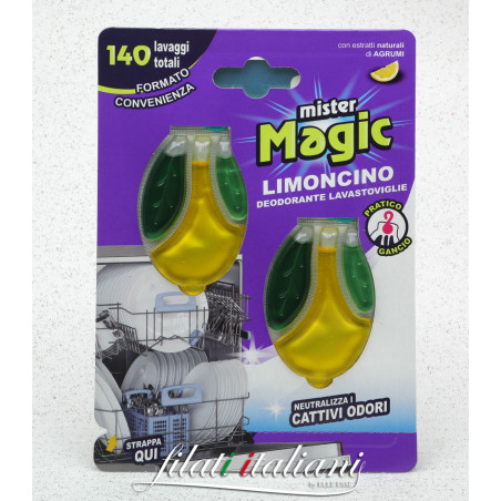 LIMONCINO DEODORANT FOR DISHWASHER Dishwasher deodorizer that neutr...