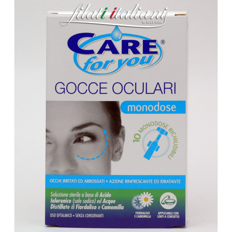 GOCCE OCULARI 0.5 ml GOCCE OCULARI MONODOSE 10X 0.5 ml Care For You