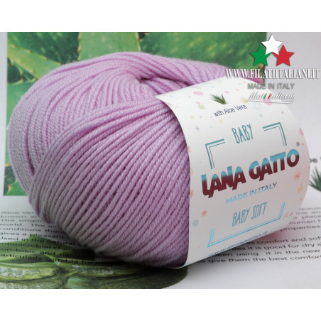 LANA GATTO BABY SOFT BS 14374A  Art. Baby Soft Composition: 100% Ex...