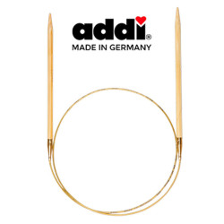 ADDI Circular BAMBOO knitting needles | 555-7 N5.0 50cm ADDI BAMBUS...