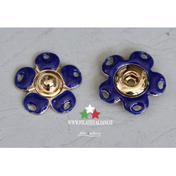 5677X 38/51/382 BLU BOTTONE AUTOMATICO Lineato 38 24.13 mm