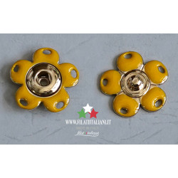 5677X 38/51/393 GIALLO BOTTONE AUTOMATICO Lineato 38 24.13 mm