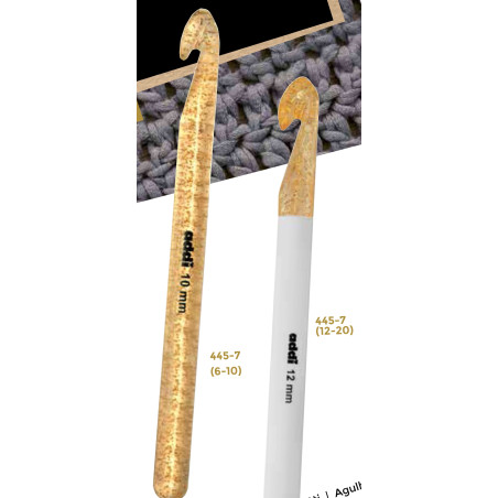 Крючок для вязания шерстяной пряжи «Шампанское» 15cm/6.0| 445-7