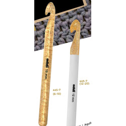 Крючок для вязания шерстяной пряжи «Шампанское» 15cm/6.0| 445-7