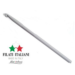 15cm  N.4mm 7555126 UNCINETTO LANA ALLUMINIO 15cm N.4