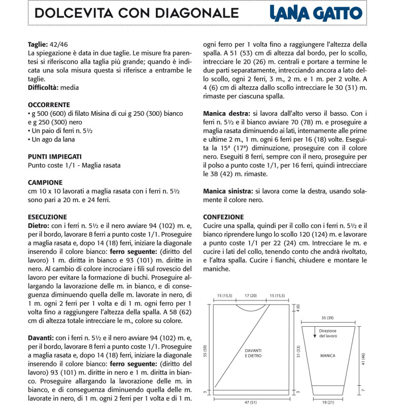 M 8000B M 8000B LANA MERINO LANA GATTO - MISINA