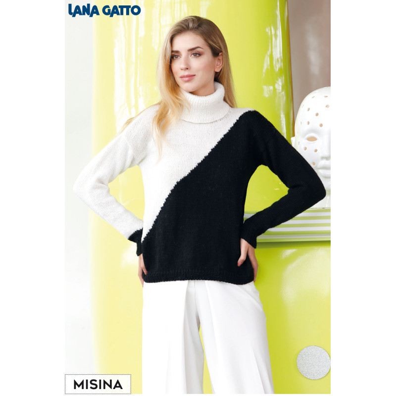 LANA GATTO MERINO WOOL MISINA M 12246A Art. MISINA100% MERINO WOOL5...
