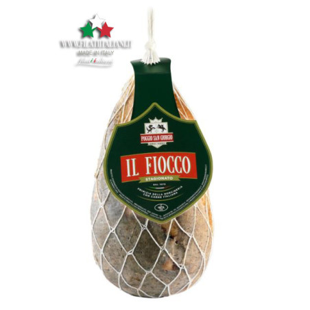 GIFT ПРОШУТТО  КРУДО  (СЫРОВЯЛЕНОЕ) - НОРЧИЯ  - УМБРИЯ  -PROSCIUTTO CRUDO NORCIA UMBRIA - FIOCCO