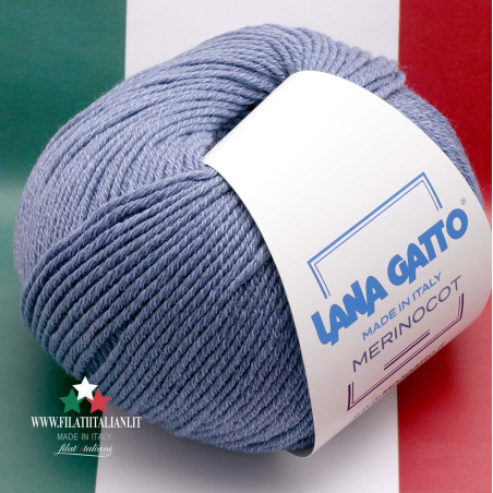 LANA GATTO - MERINOCOT MC 13158 LANA GATTO  ART. MERINOCOT 53% EXTR...