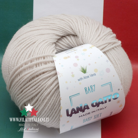 BS 13701 LANA GATTO BABY SOFT  Art. Baby Soft 100% Extrafine Merino...