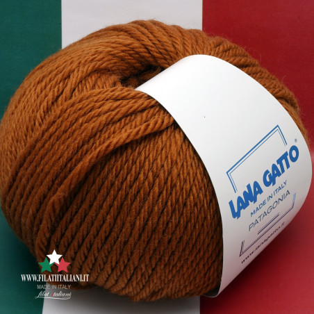 P 14198 LANA GATTO  PATAGONIA Art. PATAGONIA100% MERINO WOOL100g - ...