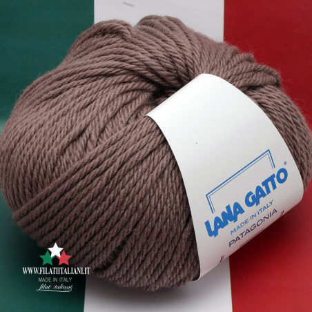 P 14624 LANA GATTO  PATAGONIA Art. PATAGONIA100% MERINO WOOL100g - ...