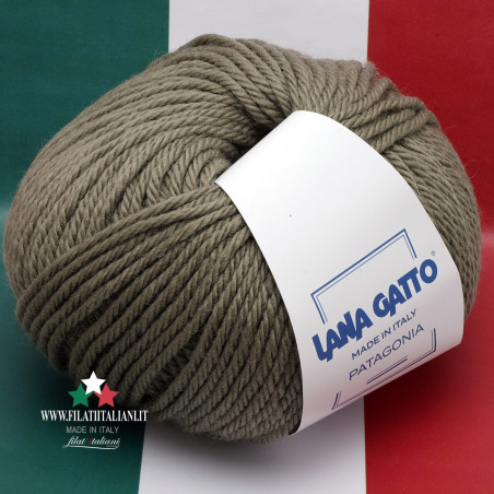 P 13757 LANA GATTO  PATAGONIA Art. PATAGONIA100% MERINO WOOL100g - ...