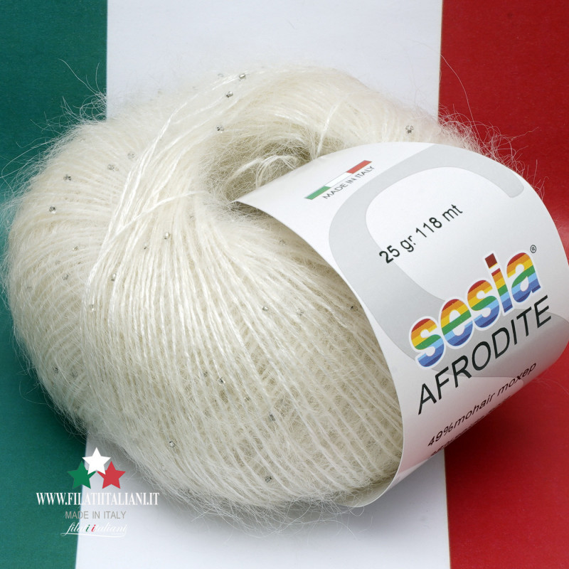 AF 800 SESIA AFRODITE MOHAIR SETA MICRO PERLINE