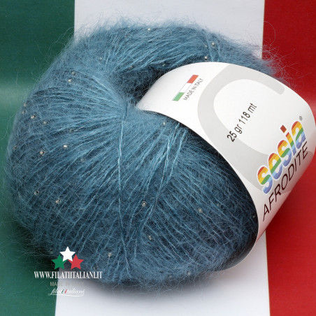 AF 844 SESIA AFRODITE MOHAIR SETA MICRO PERLINE