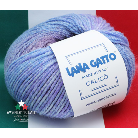 CL 30333LANA GATTO WOOL MIX LANA GATTO "CALICO'" Comp.  50% ACRYLIC...