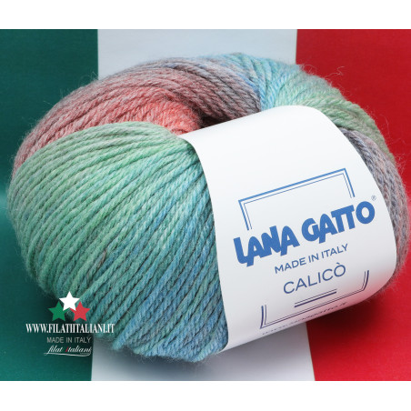 CL 30336 LANA GATTO WOOL MIX LANA GATTO "CALICO'" Comp.  50% ACRYLI...