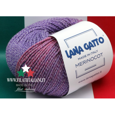 LANA GATTO - MERINOCOT MC 30326 LANA GATTO  ART. MERINOCOT 53% EXTR...