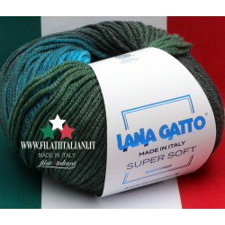SS 30324 LANA GATTO Super Soft PRINTED Art. SUPER SOFT100% MERINO W...