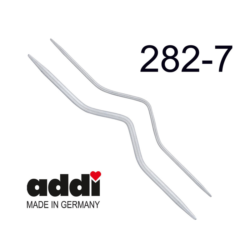 ADDI Cable stitch pin in| 282-7 Cable stitch pin in sizes 2.5 and 4