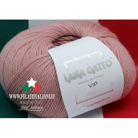 V 14393 LANA GATTO - VIP CASHMERE MERINO WOOL Art. VIP80% EXTRAFINE...