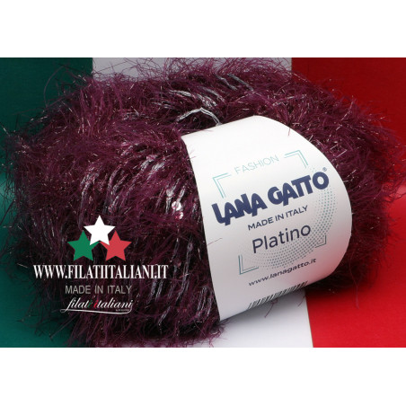 PL 30291 PL 30291 LANA GATTO FASHION PLATINO PAILLETTES