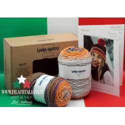 KIT 30387 KIT 30387 LANA GATTO CAPPELLO E SCALDACOLLO