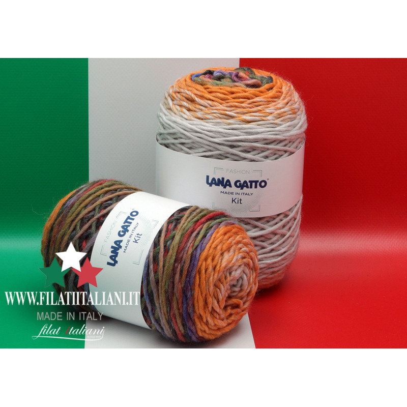 KIT 30387 KIT 30387 LANA GATTO CAPPELLO E SCALDACOLLO