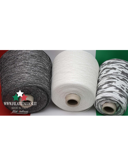 L1014X LOT 3 bob  4.99€/100g  FANTASY YARN   TAPE   4mm   + - 200m ...