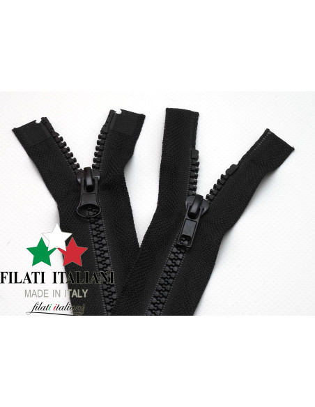 ZIP50012 PLASTIC ZIPPER 100 CM 5.50 mm