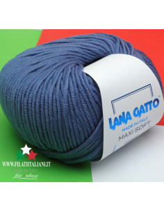 LANA GATTO MAXI SOFT MX 10173 Art. MAXI SOFT100% MERINO WOOL EXTRAF...