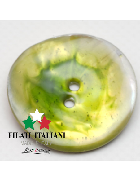 MOTHER OF PEARL BOTTON lin. 24 15,24 mm MOTHER OF PEARL BOTTON Line...