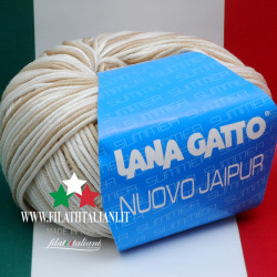 NJ 6615 NJ S 6615 100% COTONE Makò NUOVO JAIPUR LANA GATTO