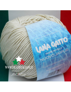 NJ 6577 NJ 6577 100% COTONE Makò NUOVO JAIPUR LANA GATTO