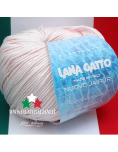 NJ 6587 NJ 6587 100% COTONE Makò NUOVO JAIPUR LANA GATTO